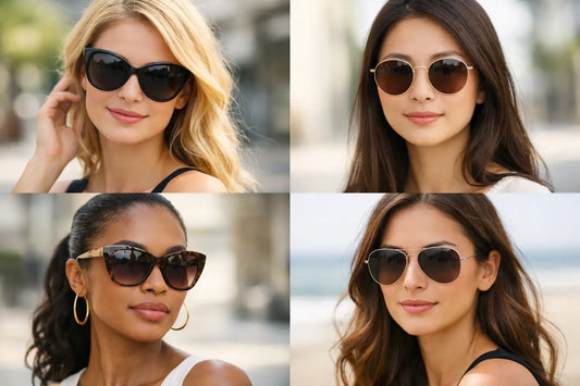 Women’s Sunglasses Face Shape Guide